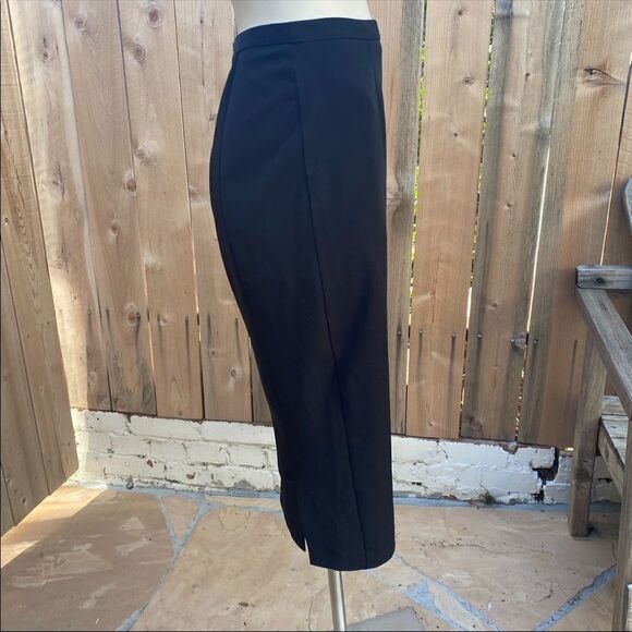 Laundry by Shelli Segal black vintage midi skirt size 2 - Picture 2 of 8